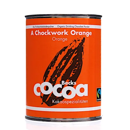 Czekolada do Picia Pomarańczowo - Imbirowa Bezglutenowa Bio 250 g - Becks Cocoa