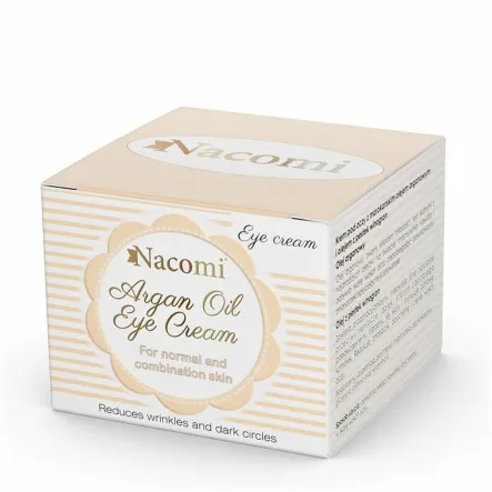 Krem Arganowy pod Oczy 15 ml - Nacomi