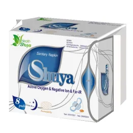 Ultracienkie Podpaski Nocne 8 sztuk - Shuya Health