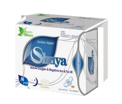 Ultracienkie Podpaski Nocne 8 sztuk - Shuya Health