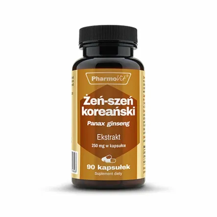 Żeń-szeń Koreański 4:1 250 mg 90 kapsułek - Pharmovit