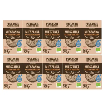 10 x Mieszanka Na Chleb Orkiszowy BIO 500 g - Biolife