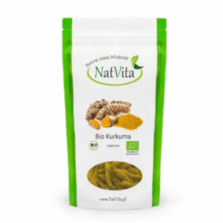 Kurkuma Korzeń Cały Bio 100 g Natvita