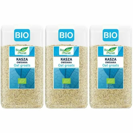3 x Kasza Owsiana Bio 500 g - Bio Planet