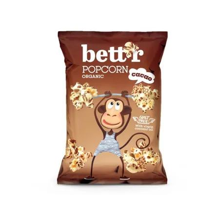 Popcorn z Kakao BIO 60 g - Bettr