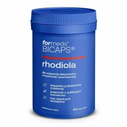 Bicaps RHODIOLA Różeniec Górski 60 Kapsułek - Formeds