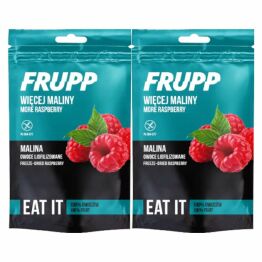 2 x Owoce Liofilizowane Malina 15 g - Frupp