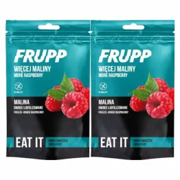 2 x Owoce Liofilizowane Malina 15 g - Frupp