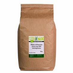 Mąka Orkiszowa Jasna Typ 650 Eko 5 kg - Młyn Kopytowa