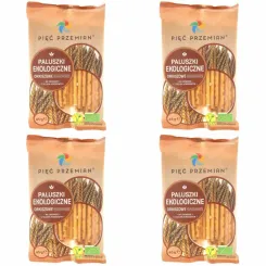 4 x Paluszki Orkiszowe Pełnoziarniste Bio 45 g - Simpatiko