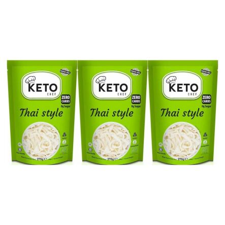 3 x Makaron Konjac Thai Style Bio 270 g (200 g) - Keto Chef