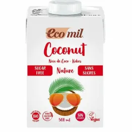 Napój Kokosowy Bez Dodatku Cukru Bio 500 ml - Ecomil