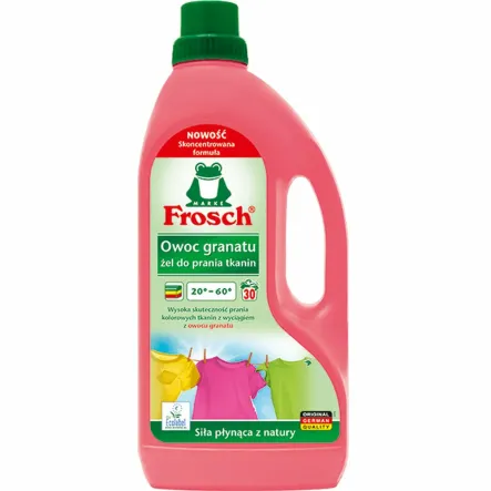 Żel do Prania Tkanin Owoc Granatu 1,5 l - Frosch