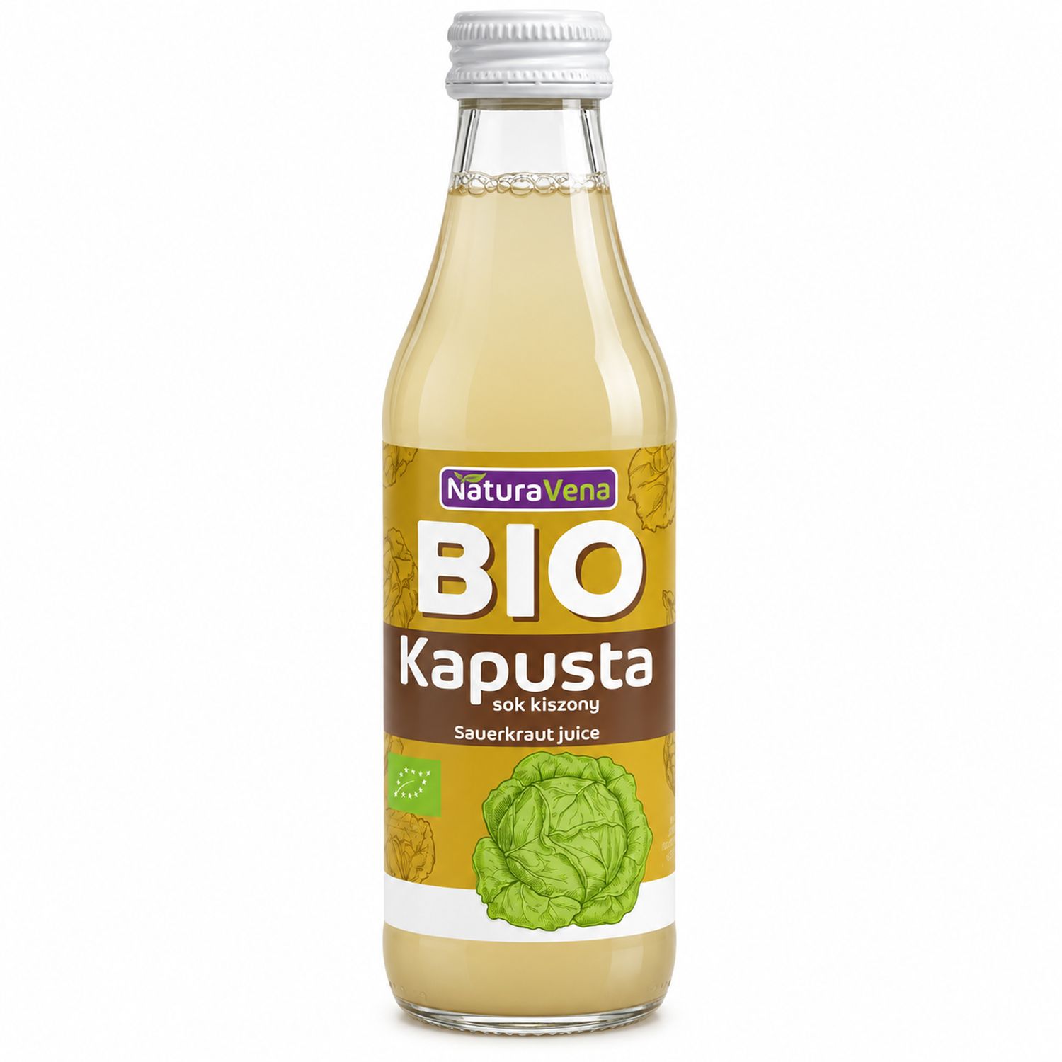 Sok z Kapusty Kiszonej Bio 250 ml - NaturAvena