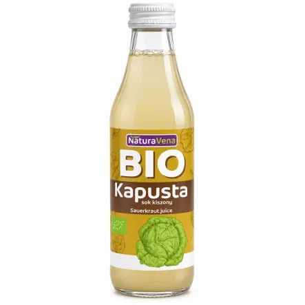 Sok z Kapusty Kiszonej Bio 250 ml - NaturAvena