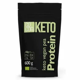 Białko z Grochu z Olejem MCT Keto BIO 600 g - Cocoa