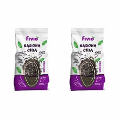 2 x Nasiona Chia 500 g - Vivio - Nasiona Szałwii Hiszpańskiej