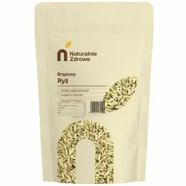 Ryż Brązowy 1 kg - Naturalnie Zdrowe