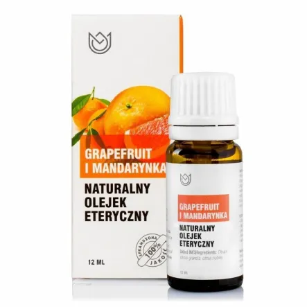 Naturalny Olejek Eteryczny Grapefruit i Mandarynka 12 ml - Naturalne Aromaty