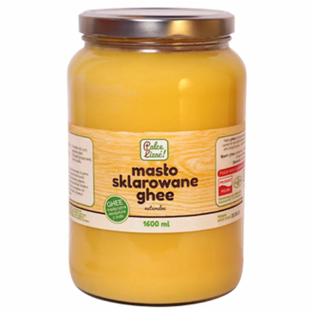 Masło Sklarowane Ghee 1600 ml - Palce Lizać