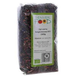 Ryż Czarny Bezglutenowy Bio 1000 g Denver