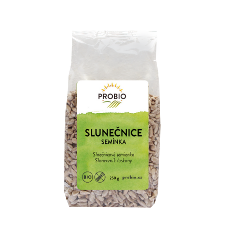 Słonecznik Łuskany Bezglutenowy Bio 250 g Probio - Przecena Krótka Data Minimalnej Trwałości