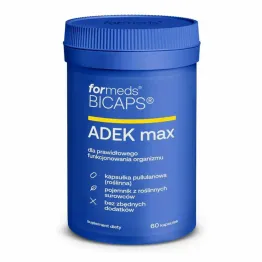 Bicaps ADEK Max 60 Kapsułek - Formeds