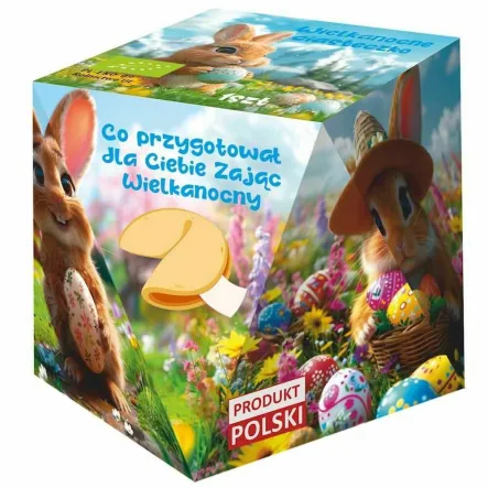 Ciasteczko z Wróżbą na Wielkanoc Bio 6 g (1 Sztuka) - D&D Fun Cookies