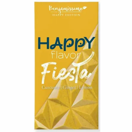 Tabliczka Kakaowa Kurkuma, Imbir i Cytryna Bezglutenowa Bio 60 g - Benjamissimo