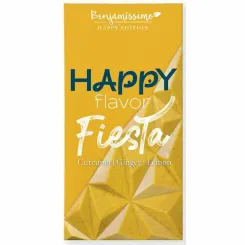 Tabliczka Kakaowa Kurkuma, Imbir i Cytryna Bezglutenowa Bio 60 g - Benjamissimo