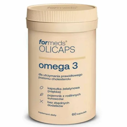 Olicaps OMEGA 3 60 Kapsułek - Formeds