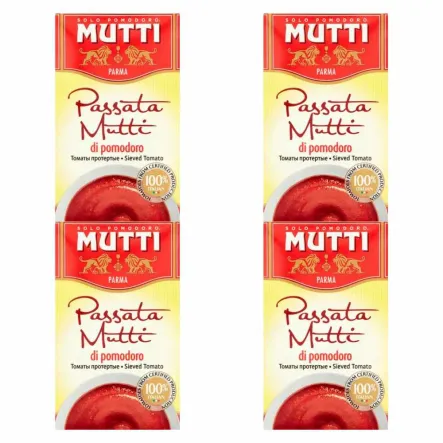 4 x Passata Pomidorowa 500 g - MUTTI 