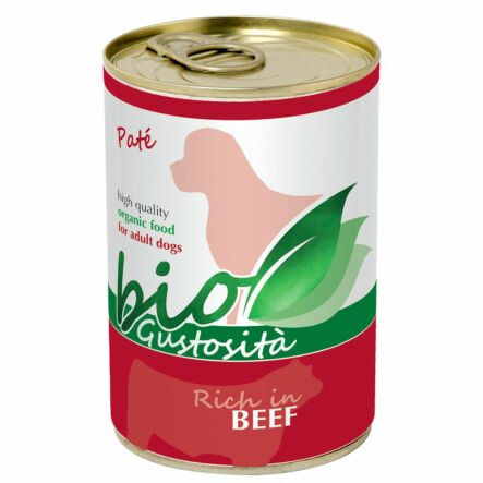 Karma Dla Psa Bio Wołowina 400 g Gustosita