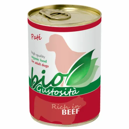 Karma Dla Psa Bio Wołowina 400 g Gustosita