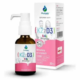 Witamina K2 D3 Kids Krople 30 ml - Avitale