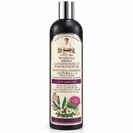 Odżywka do Włosów Nr 3 Przeciw Wypadaniu Propolis i Łopian  550 ml - Receptury Babuszki Agafii