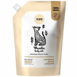 Mydło w Płynie Refill WANILIA BIAŁY CEDR 600 ml - Yope