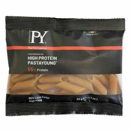 Makaron Wysokobiałkowy o Obniżonej Zawartości Węglowodanów PENNE 50 g - PastaYoung