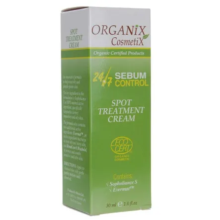 Naturalny Krem Przeciwtrądzikowy 30Ml - Organix Cosmetics