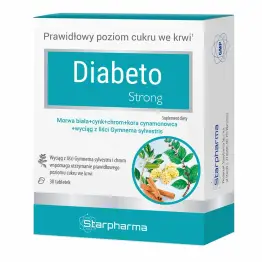 Diabeto Strong 30 Tabletek - Starpharma