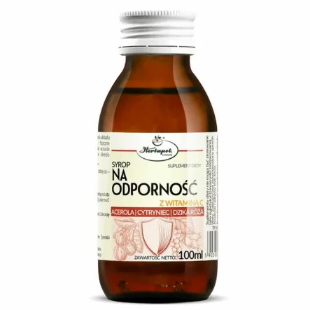 Syrop na Odporność z Witaminą C 100 ml - Herbapol