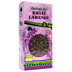 Kwiat Lawendy Herbatka Eko 50 g - Dary Natury