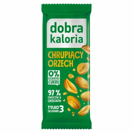 Baton Chrupiący Orzech 35 g - Dobra Kaloria