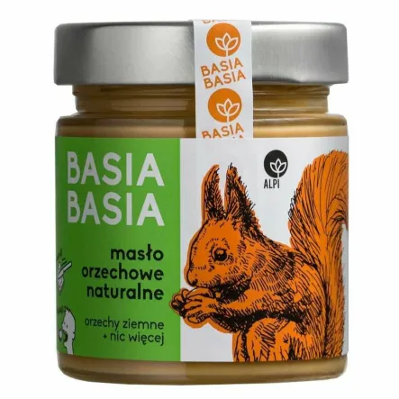 Krem Orzechowy Naturalny 210 g - Basia Basia