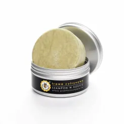 Szampon w Kostce TRAWA CYTRYNOWA 70 g - Miodowa Mydlarnia