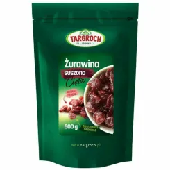 Żurawina Suszona Cięta Słodzona 500 g - Targroch