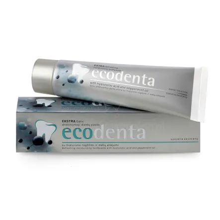 Pasta do Zębów Kwas Hialuronowy i Olejek Miętowy 100 ml Ecodenta