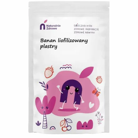 Banan Liofilizowany Plastry 30 g - Eneczka Kids