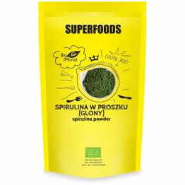 Spirulina w Proszku Glony Bio 200 g - Bio Planet