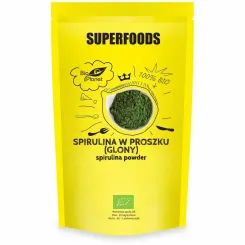 Spirulina w Proszku Glony Bio 200 g - Bio Planet